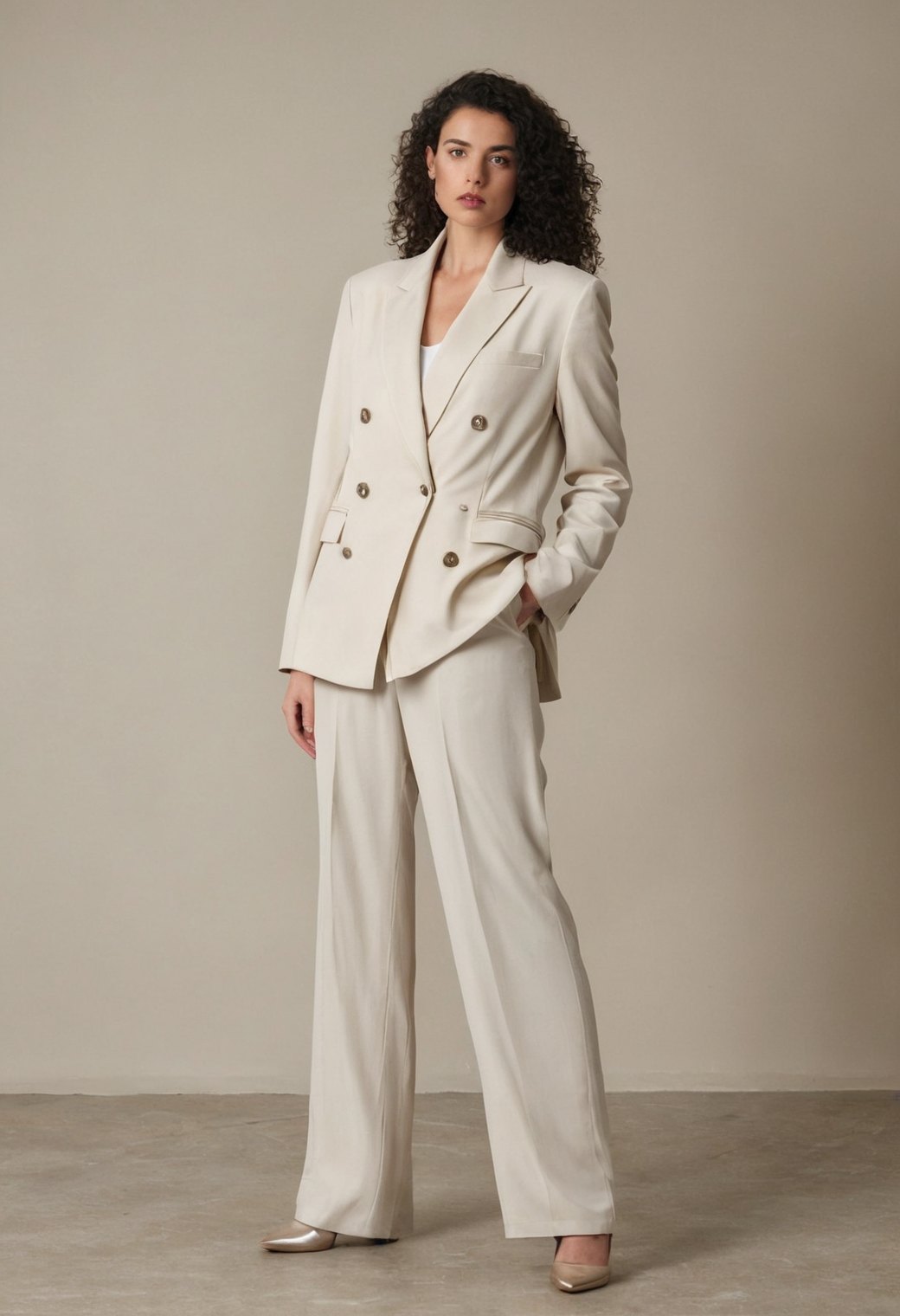 Kruvaze Blazer Ceket